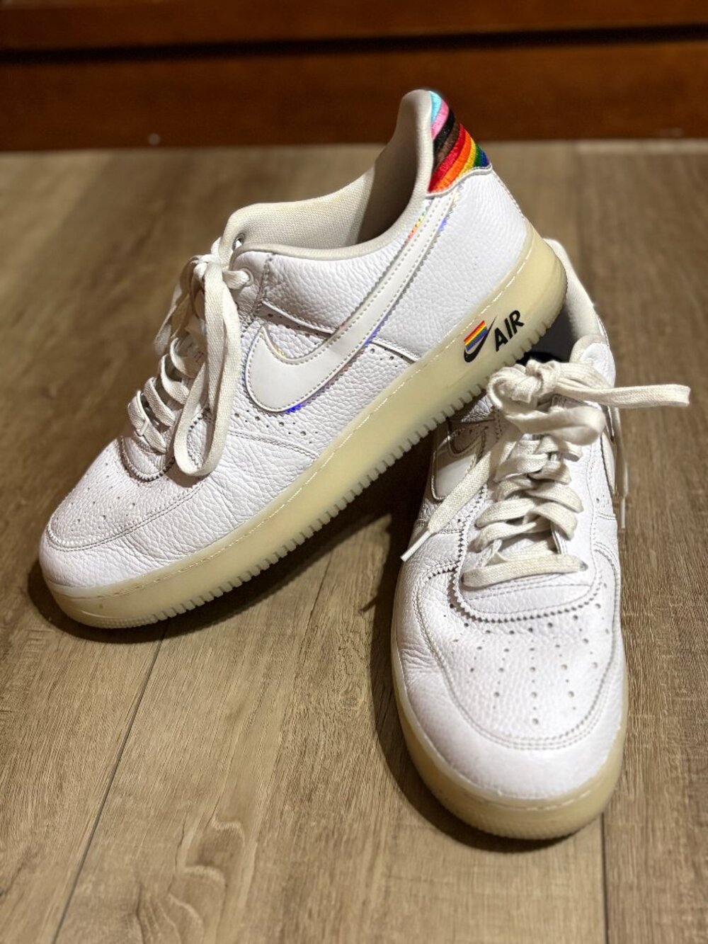 NIKE AIR FORCE 1 PRIDE Be True Sneakers Size 13